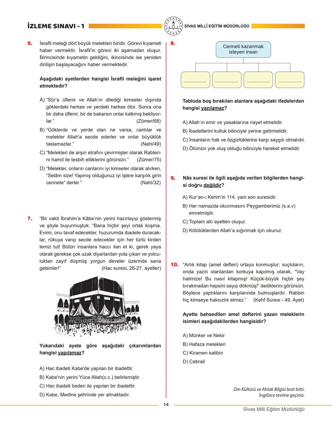 7. SINIF
1.
İZLEME
SINAVI
Düşlerinize Yaklaştıran Köprüler kuruyoruz.
KÖPRÜ
Projesi
Kurslarda Öğretimin Planlanması ve Rehberlikte Üstün