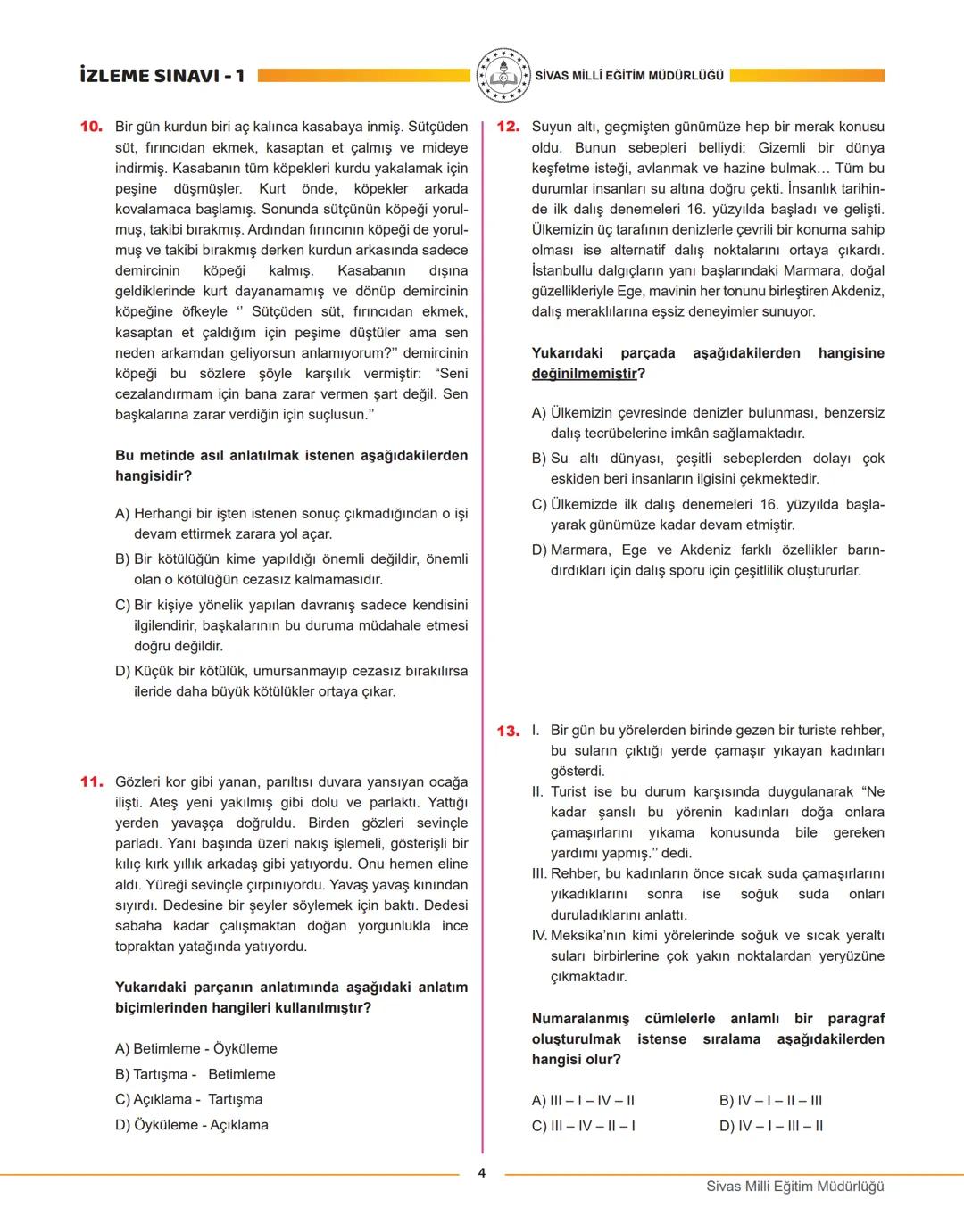 7. SINIF
1.
İZLEME
SINAVI
Düşlerinize Yaklaştıran Köprüler kuruyoruz.
KÖPRÜ
Projesi
Kurslarda Öğretimin Planlanması ve Rehberlikte Üstün