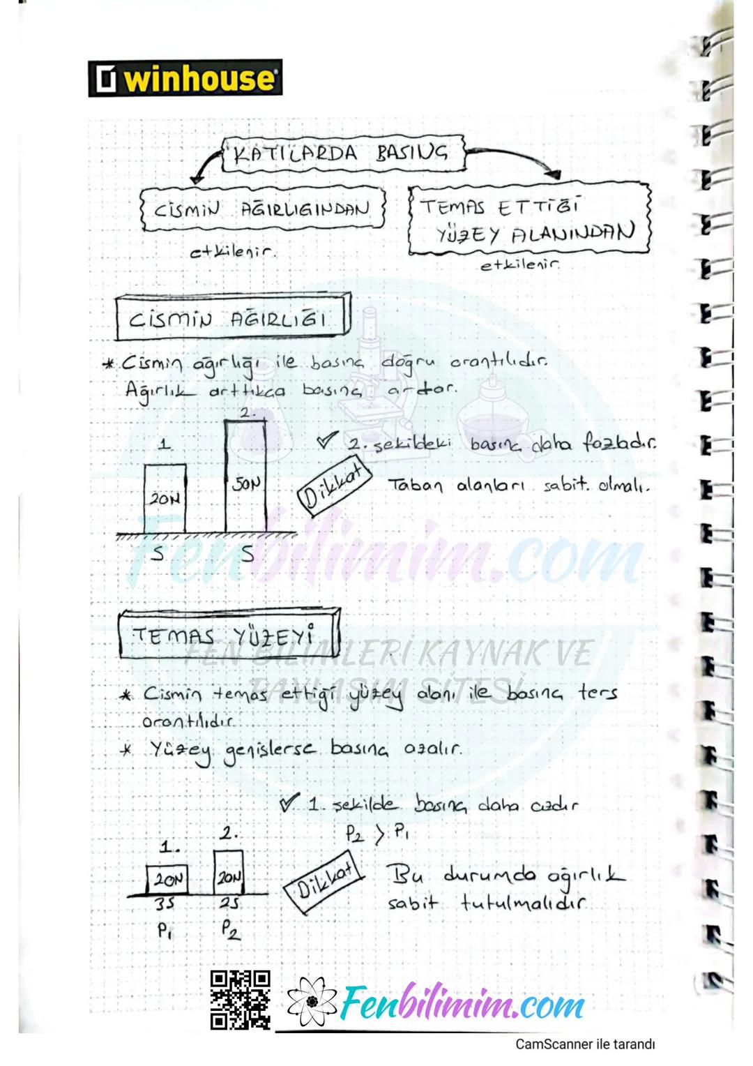 SI
winhouse
BASING
#Birim yüzeye etki eden dik kunnete basing
denir.
+
* Basina "P" harfi ile gösterilir.
Basıncın birimi "Pascal" dir.
BASI