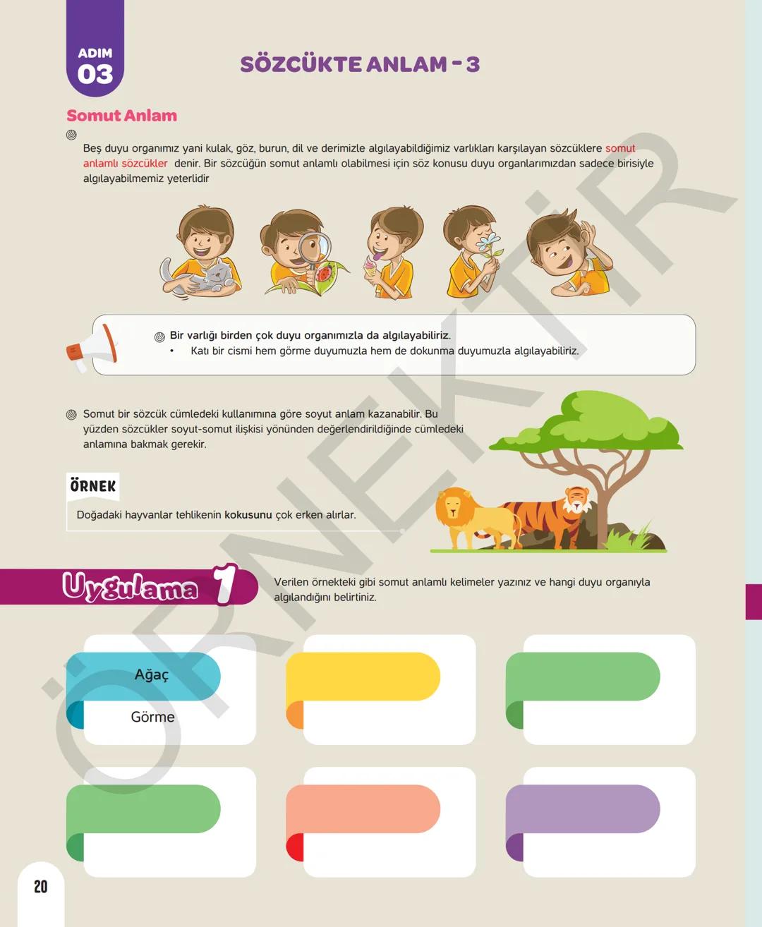 # 7. SINIF TÜRKÇE
Sevgili öğrenciler,
Soruları olduğu kadar etkinliği ve konu anlatımları da yeni nesil olan
Dergi Konseptinde Yeni Nesil D