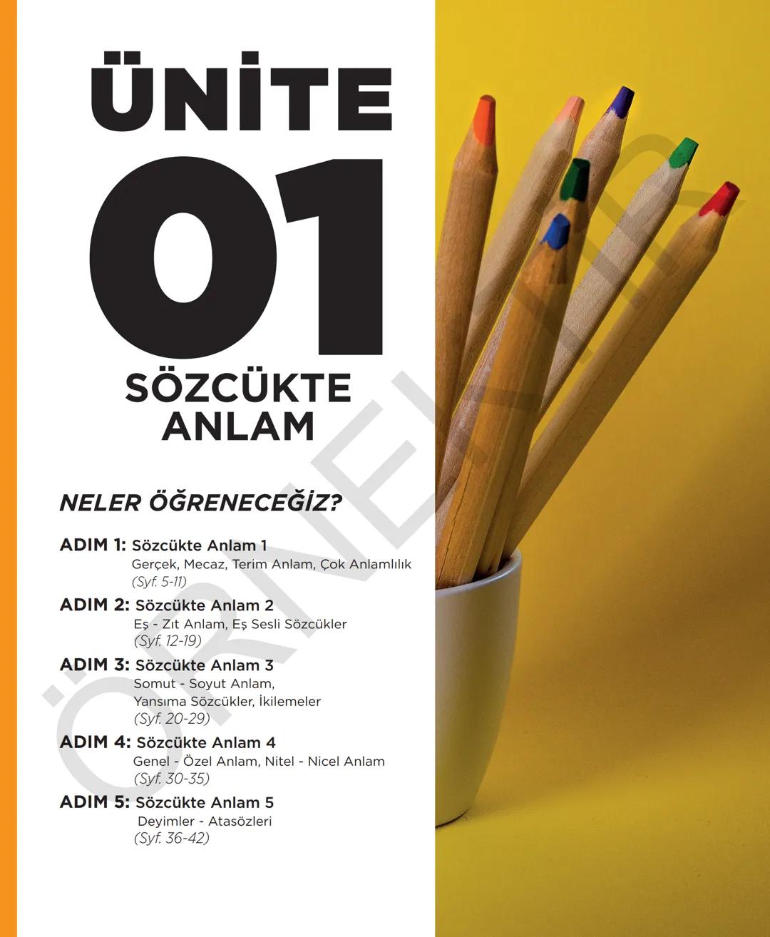 # 7. SINIF TÜRKÇE
Sevgili öğrenciler,
Soruları olduğu kadar etkinliği ve konu anlatımları da yeni nesil olan
Dergi Konseptinde Yeni Nesil D