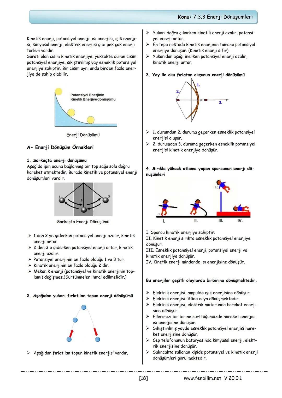 # 7.Sınıf Fen Bilimleri
## Ders Notları
Barış ZEREN
Fen Bilimleri Öğretmeni
www.fenbilim.net V 20.0.1 # 1.Ünite: Güneş Sistemi ve Ötesi