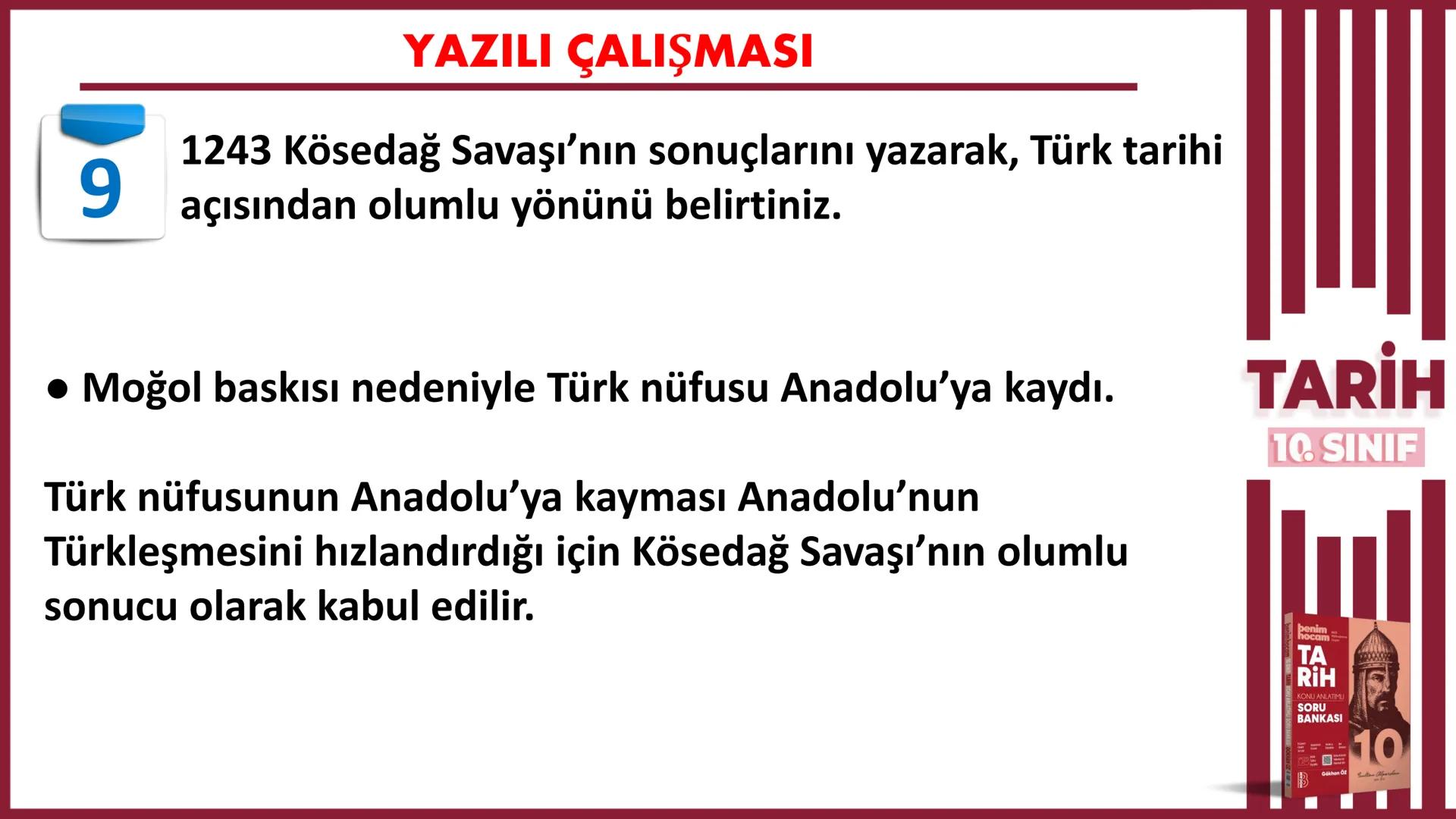 1.DÖNEM
10.SINIF
1.yazılıya TARİH
hazırlık
Gökhan Öz
benim hocam
10
BENIM
HOCAM
LİSE
11 12
2
76 1
Selanik
BULGARLAR
YAZILI ÇALIŞMASI
KARADEN