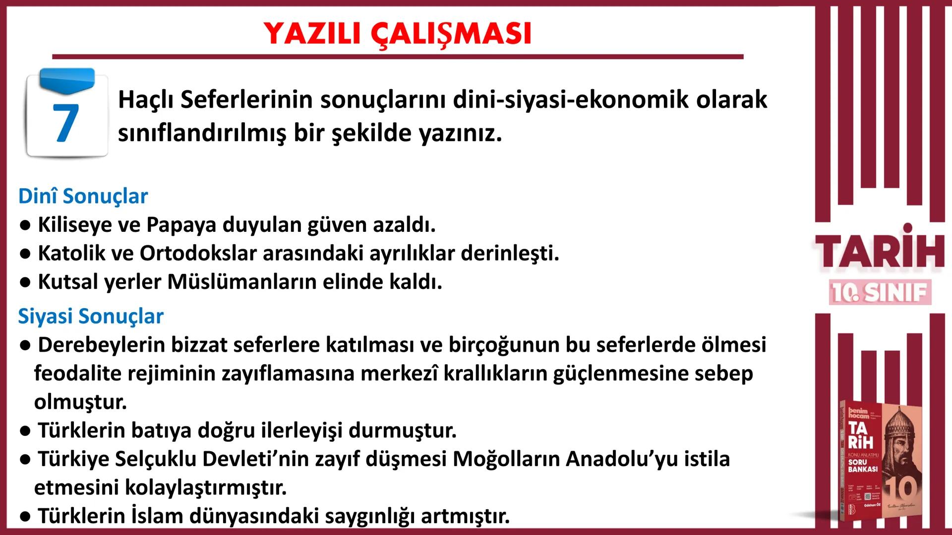 1.DÖNEM
10.SINIF
1.yazılıya TARİH
hazırlık
Gökhan Öz
benim hocam
10
BENIM
HOCAM
LİSE
11 12
2
76 1
Selanik
BULGARLAR
YAZILI ÇALIŞMASI
KARADEN