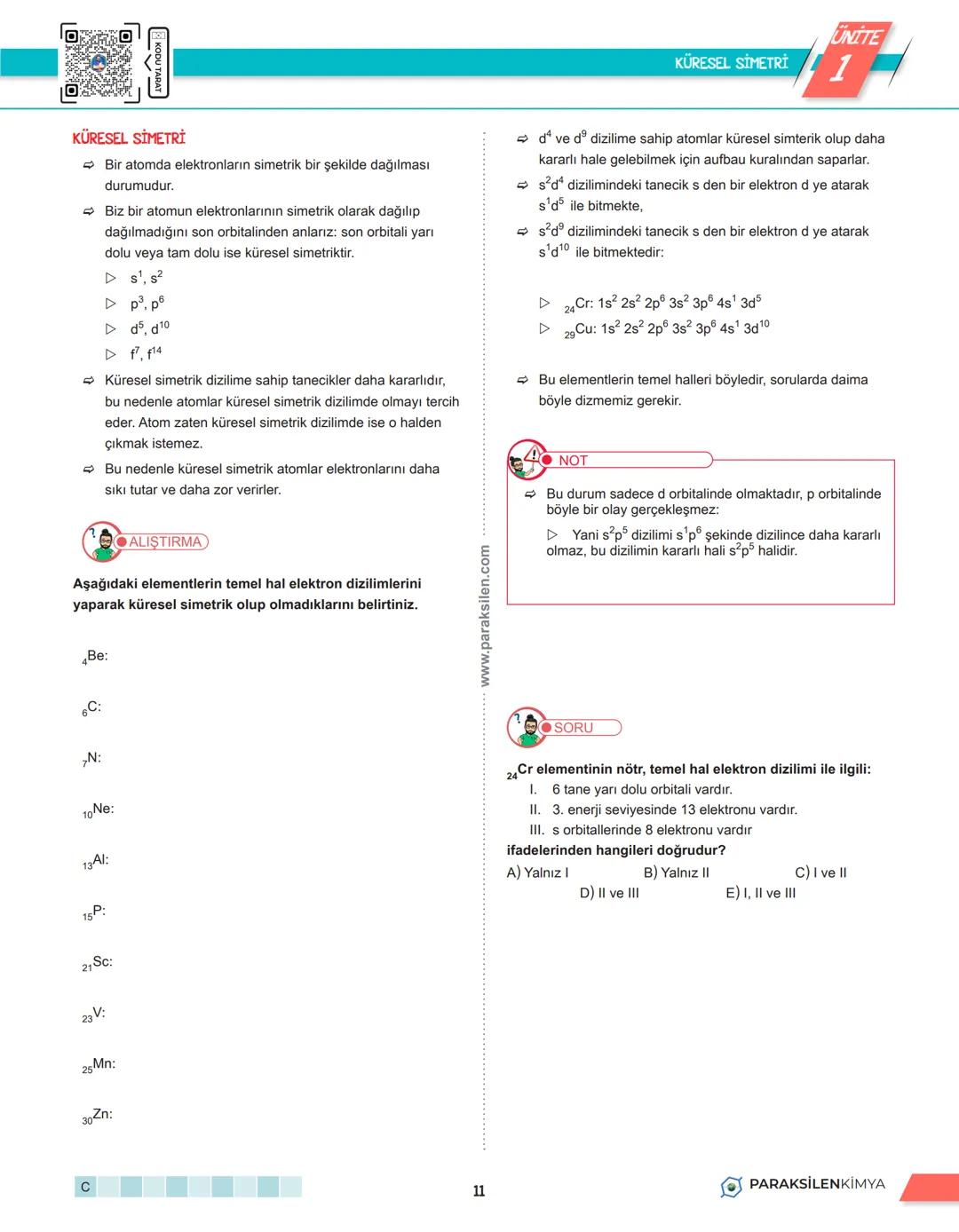 # 1. TEMA
1.2. ATOMUN YAPISI # UNITE
1 ATOM MODELLERİ
ATOM MODELLERİ
DALTON ATOM MODELI
- Maddeler atom denilen küçük taneciklerden
oluşm