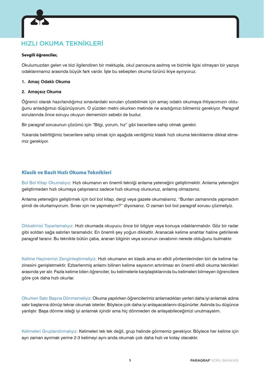 # Paragrafın Gözdesi
# PARAGRAF
# SORU BANKASI
## HIZLI OKUMA TEKNİKLERI ◄
## PARAGRAF ÇÖZME TEKNIKLERI ◄
EYG
YAYINLARI XEYG
YAYINLARI