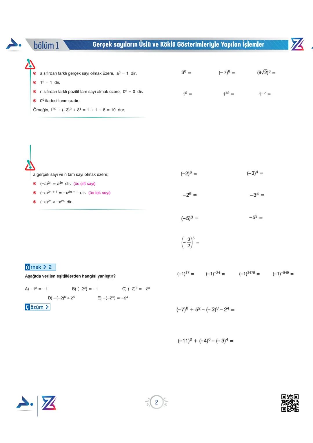 PARAF YAYINLARI
PARAF / Z TAKIMI
9. SINIF OKULA DESTEK KAMPI
Z YENİ
MÜFREDATA
UYGUNDUR
Bıyıklı Matematik
Matematik
Merkeze Teğet
Geometri
