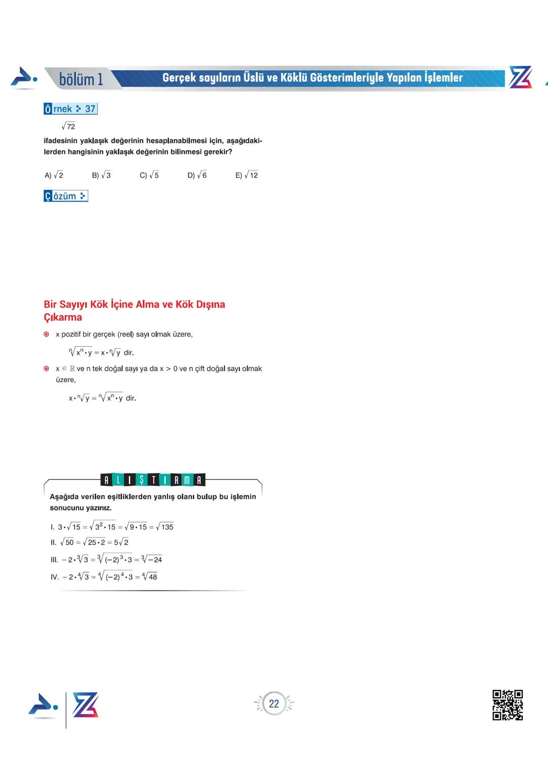 PARAF YAYINLARI
PARAF / Z TAKIMI
9. SINIF OKULA DESTEK KAMPI
Z YENİ
MÜFREDATA
UYGUNDUR
Bıyıklı Matematik
Matematik
Merkeze Teğet
Geometri