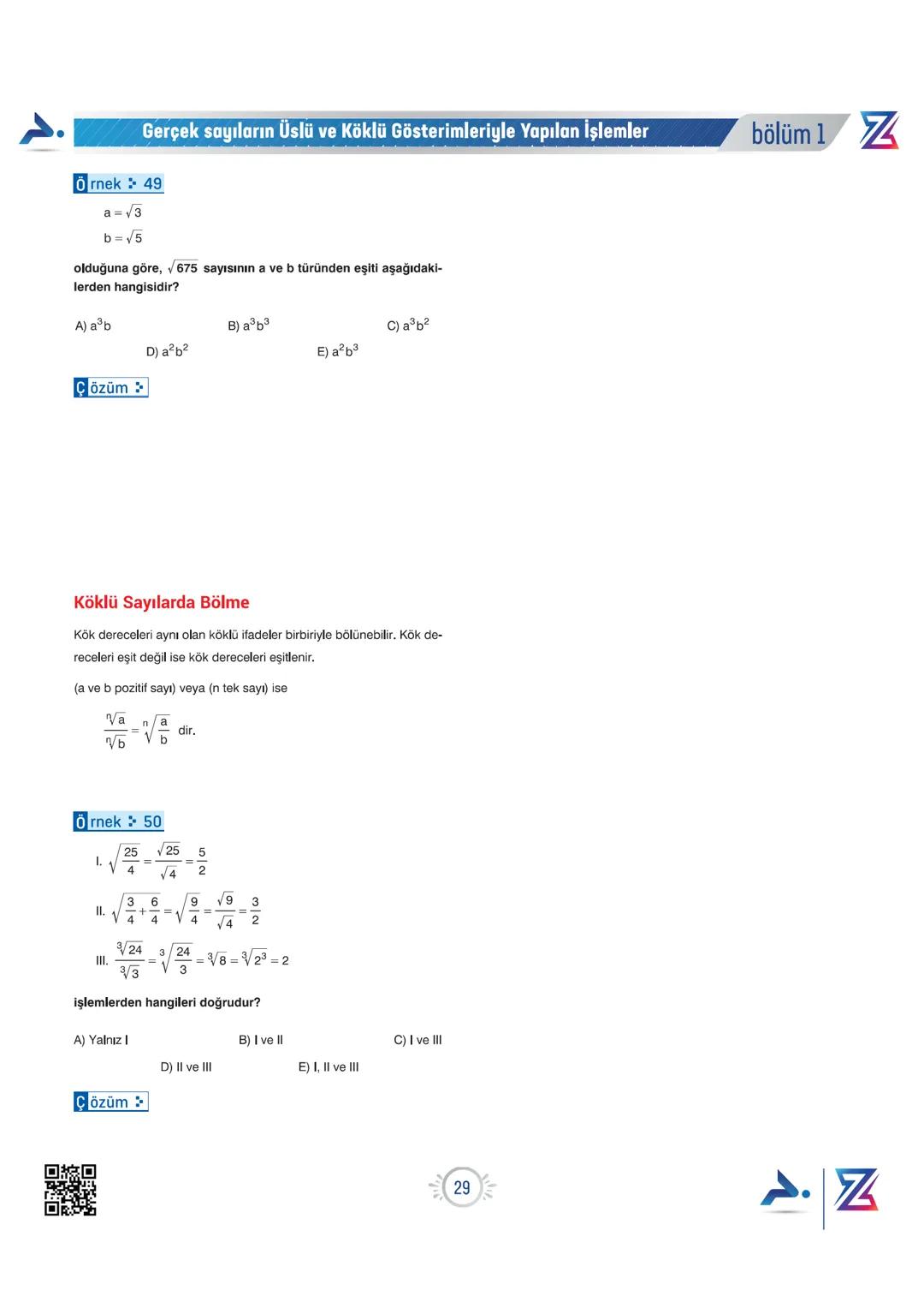 PARAF YAYINLARI
PARAF / Z TAKIMI
9. SINIF OKULA DESTEK KAMPI
Z YENİ
MÜFREDATA
UYGUNDUR
Bıyıklı Matematik
Matematik
Merkeze Teğet
Geometri