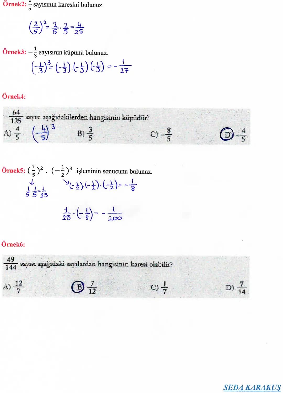 B.RASYONEL SAYILARLA İŞLEMLER
I.RASYONEL SAYILARLA TOPLAMA VE ÇIKARMA İŞLEMLERİ:
a. Rasyonel Sayılarla Toplama İşlemi:
Rasyonel sayılarla to
