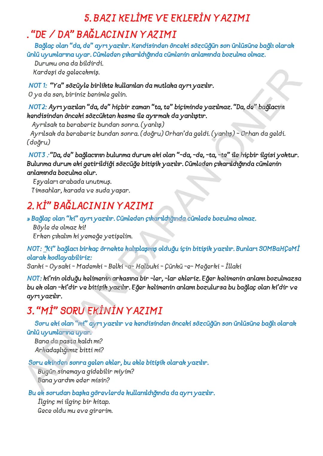 1. SÖZCÜKTE ANLAM
İÇİNDEKİLER
A. Kelime ve Kelime Gruplarımın Anlam Özellikleri
1. Gerçek (Temel) Anlam
2. Yan anlam
3. Mecaz Anlam
4. Somut