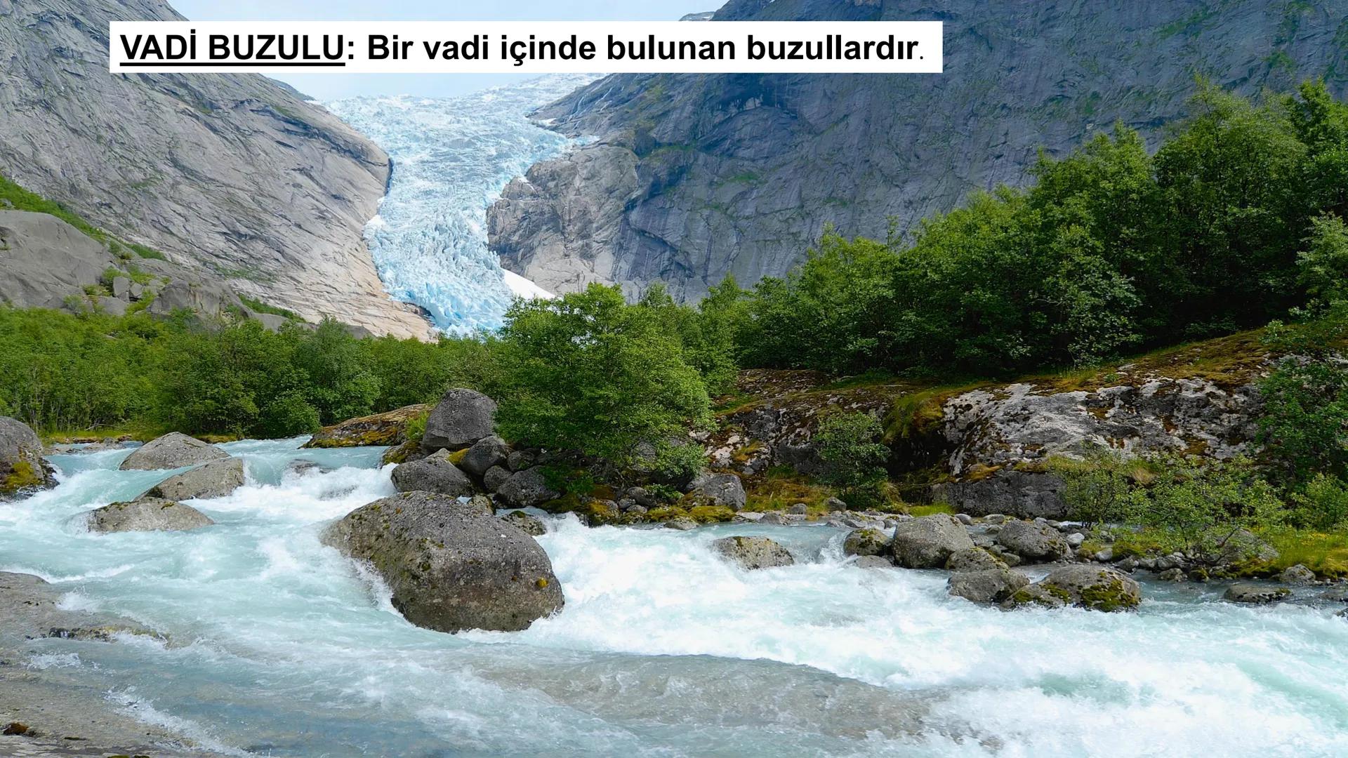 *
*
ETİ MİLLİ EG/T
CUMHURİYE
TIM
BAKANLIGI
DO
*
*
*
COĞRAFYA
10. SINIF
DOĞAL SİSTEMLER
Çözünebilen Kayaçlarda Oluşan Yer Şekilleri
Buzullar