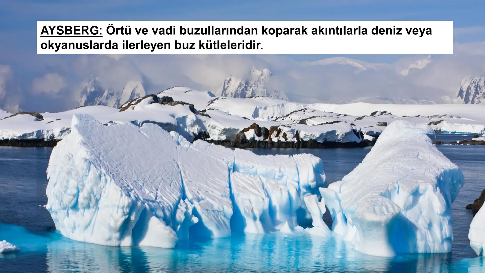 *
*
ETİ MİLLİ EG/T
CUMHURİYE
TIM
BAKANLIGI
DO
*
*
*
COĞRAFYA
10. SINIF
DOĞAL SİSTEMLER
Çözünebilen Kayaçlarda Oluşan Yer Şekilleri
Buzullar