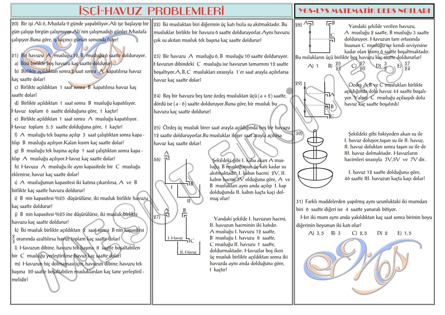 # TEMEL KAVRAMLAR
1) a,b∈N olmak üzere, a + b = 13 ise a.b nin alabileceği
en büyük değer ile en küçük değerin toplamı kaçtır?
2) a,b∈N ol