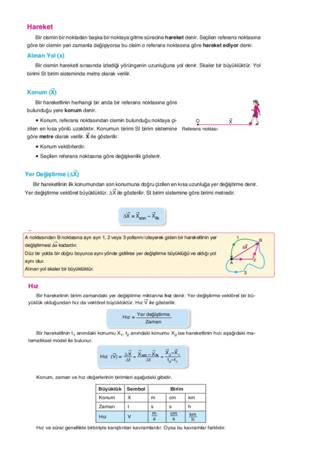 Birden fazla vektörün oluşturduğu etkiyi tek başına oluşturan vektöre bileşke ya da toplam vek-
tör denir. Bileşke vektör uç uca ekleme yönt