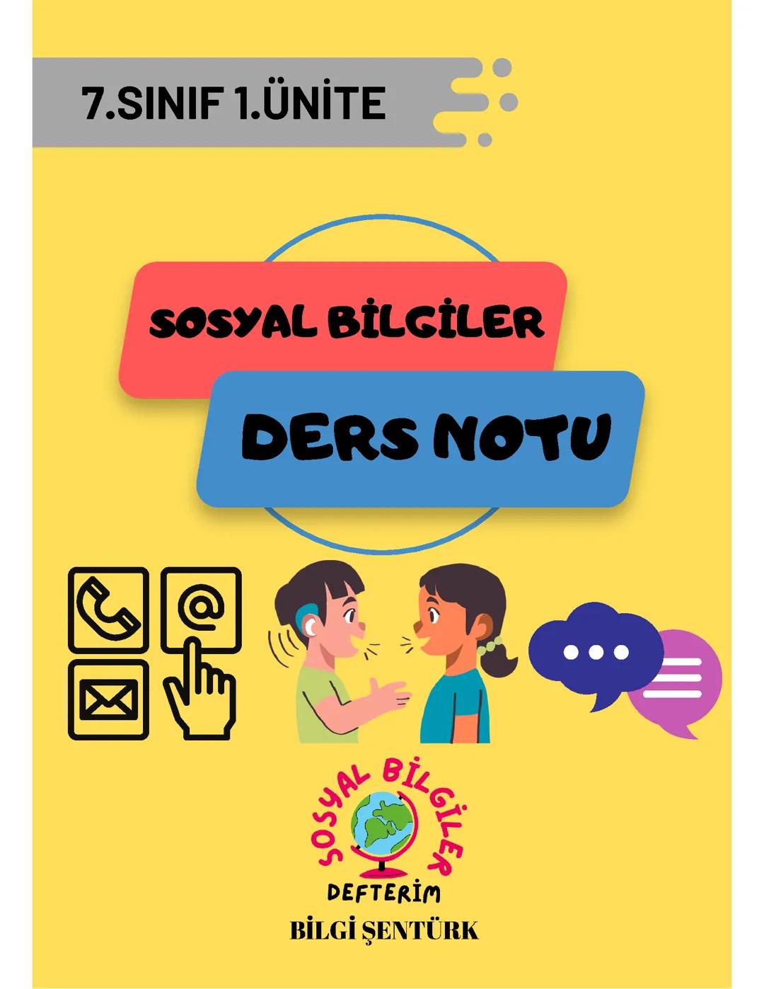 7. Sınıf Sosyal Bilgiler