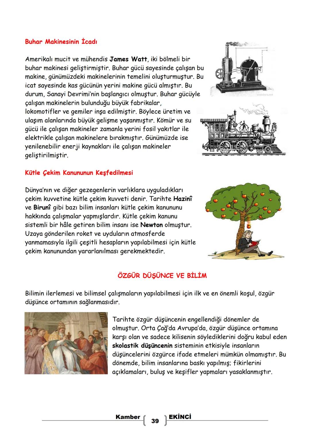 # 7. SINIF
# SOSYAL BİLGİLER
# DERS NOTLARI
Kamber EKİNCİ
Sosyal Bilgiler Öğretmeni Bu Ders Notu MEB Ders Kitapları ve EBA İnternet Sitesin