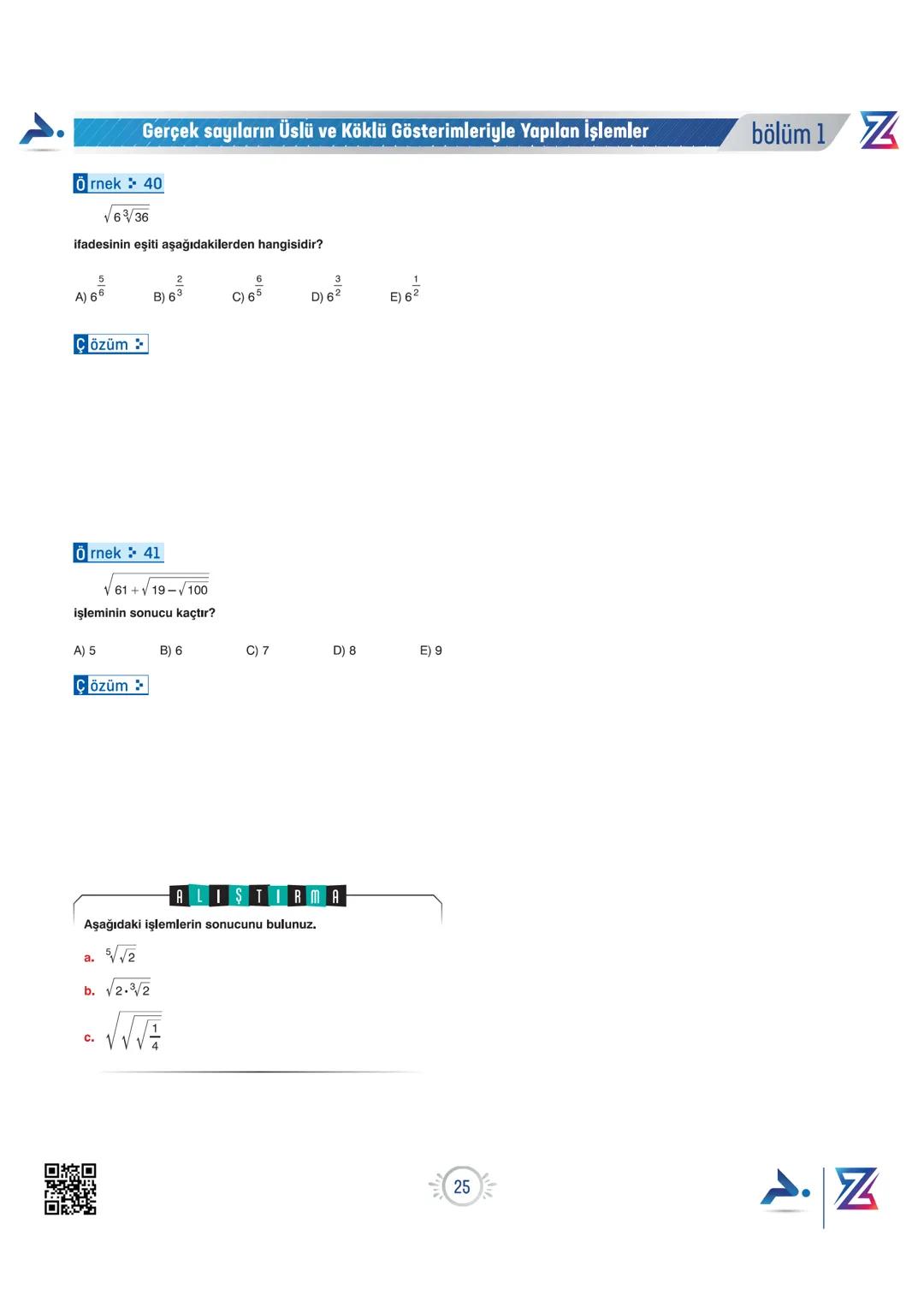 PARAF YAYINLARI
PARAF / Z TAKIMI
9. SINIF OKULA DESTEK KAMPI
Z YENİ
MÜFREDATA
UYGUNDUR
Bıyıklı Matematik
Matematik
Merkeze Teğet
Geometri