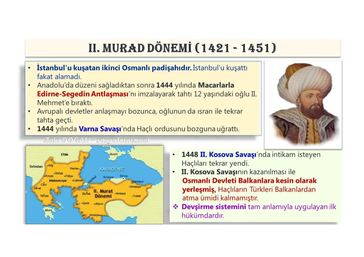 OSMAN BEY DÖNEMİ (1281-1324)
- Ertuğrul Gazi'nin küçük oğludur.
- Ertuğrul Gazi'den sonra devletin başına geçmiştir.
- 1299 yılında bağımsı