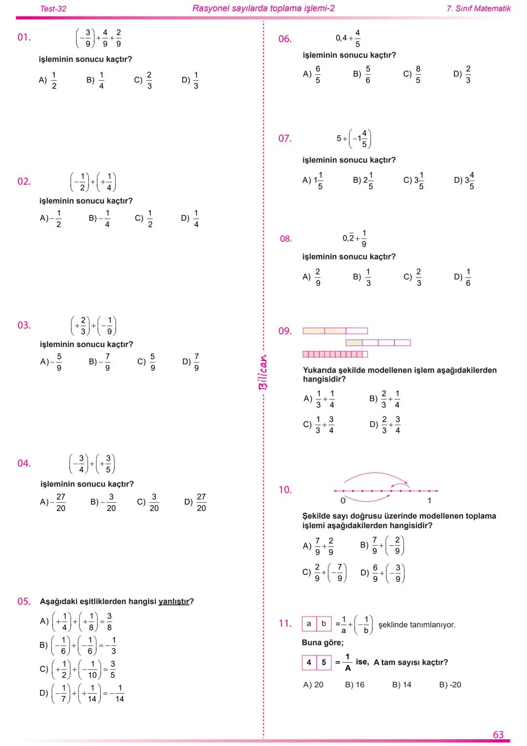 2022
2023
Matematik
7
Rasyonel Sayılar
26
Test
520
Soru
Telat Bilican Bu çalışma kazanımların anlaşılıp anlaşılmadığını sınıf ortamın