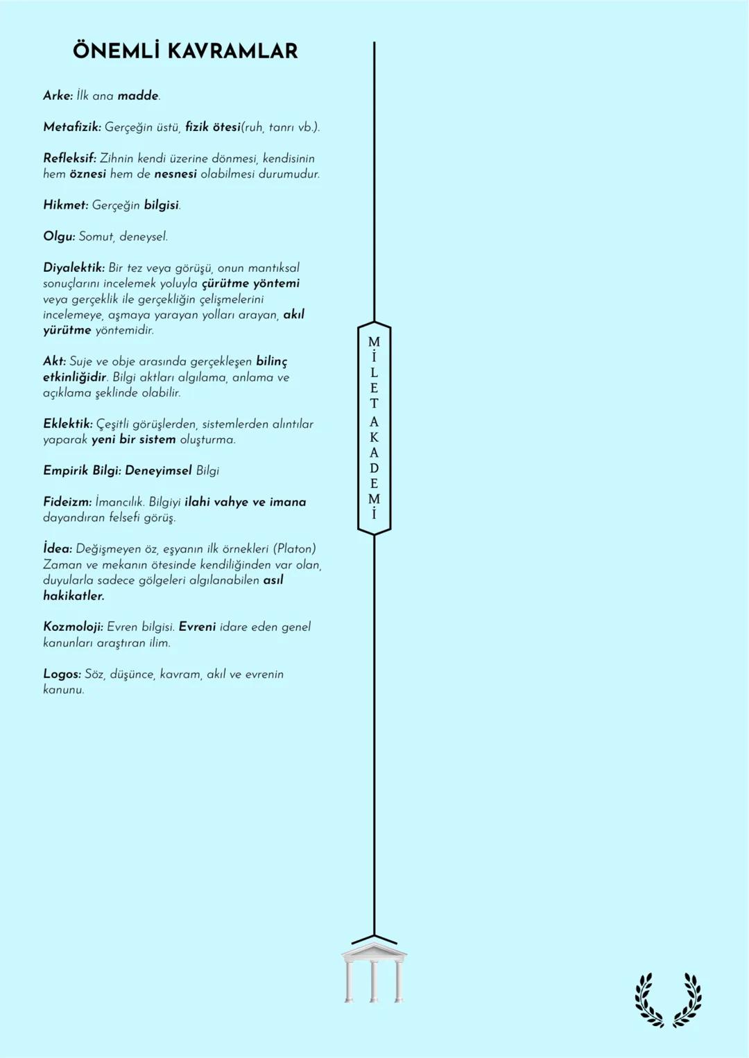 MİLET AKADEMİ
2020-2021 Konu Özetleri
Youtube kanalımıza abone olmayı unutmayın! MİLET AKADEMİ
FELSEFE
KONU ÖZETİ BİLGİ FELSEFESİ
(EPISTEMOL