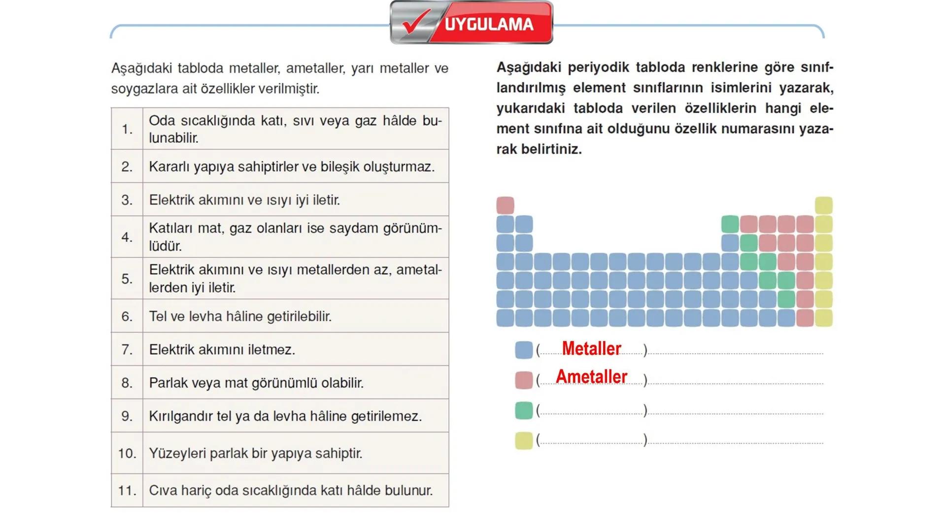 4. Ünite ⚫Madde ve Endüstri
PERİYODİK SİSTEM
FİZİKSEL VE
KİMYASAL DEĞİŞİMLER
KONU⚫6
KONU⚫5
KONU⚫4
KONU.3
KONU⚫2
KONU⚫1
KİMYASAL
TEPKİMELER
A