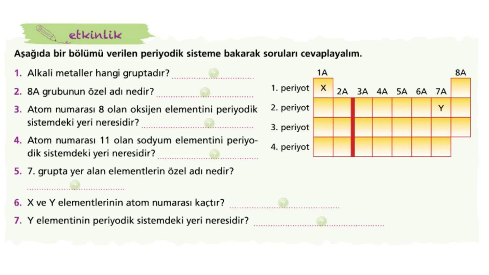 4. Ünite ⚫Madde ve Endüstri
PERİYODİK SİSTEM
FİZİKSEL VE
KİMYASAL DEĞİŞİMLER
KONU⚫6
KONU⚫5
KONU⚫4
KONU.3
KONU⚫2
KONU⚫1
KİMYASAL
TEPKİMELER
A