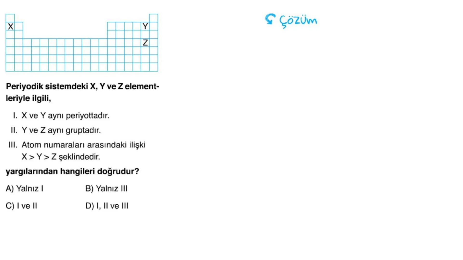 4. Ünite ⚫Madde ve Endüstri
PERİYODİK SİSTEM
FİZİKSEL VE
KİMYASAL DEĞİŞİMLER
KONU⚫6
KONU⚫5
KONU⚫4
KONU.3
KONU⚫2
KONU⚫1
KİMYASAL
TEPKİMELER
A