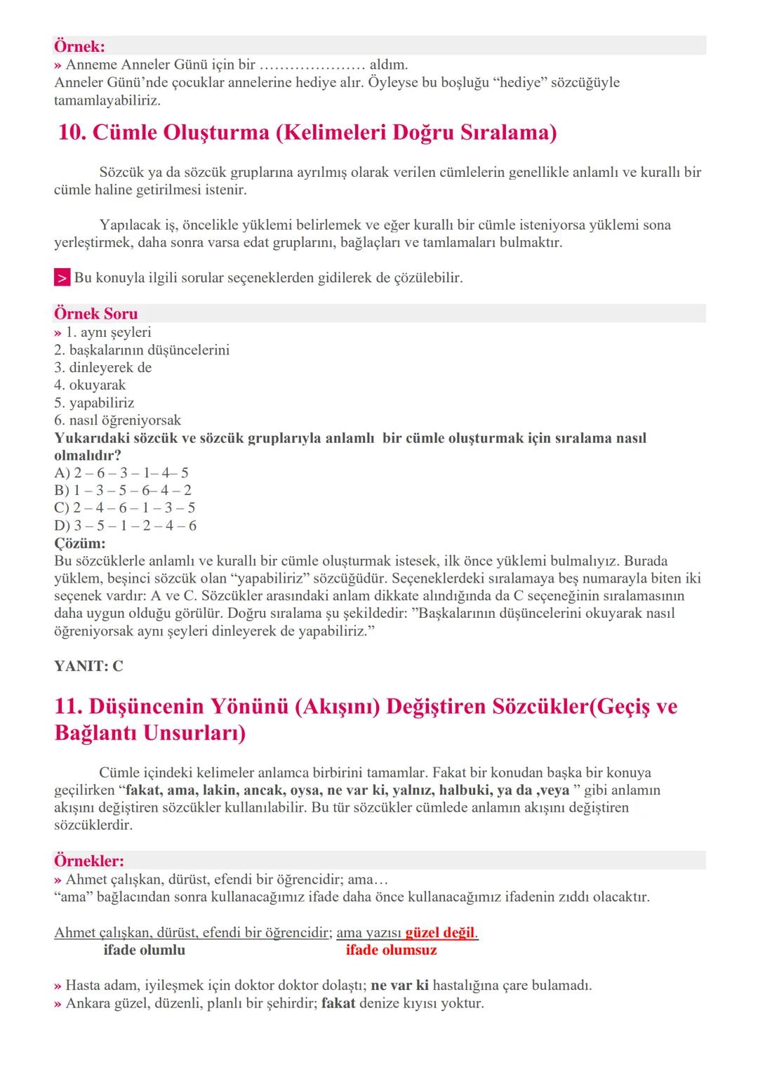 CÜMLEDE ANLAM
1. Öznel Anlatımlı Cümleler
Söyleyenin kendi düşüncesini, duygusunu veya beğenisini içeren; doğruluğu ya da yanlışlığı
kişiden
