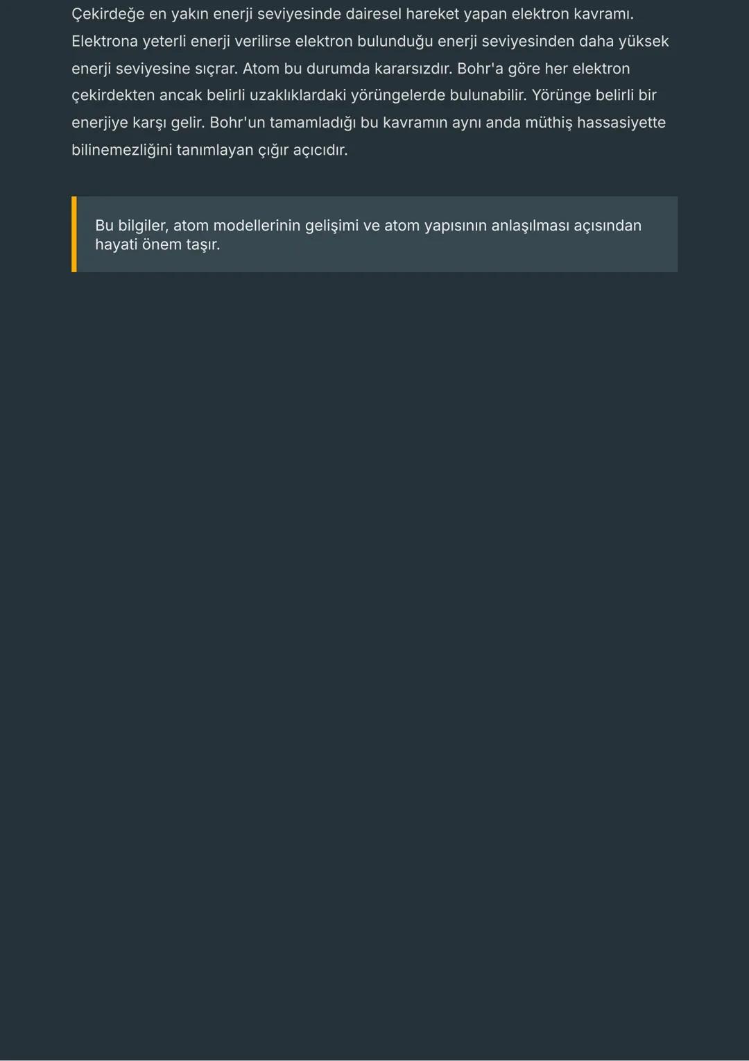 Atom Modelleri
Dalton Atom Modeli (John Dalton 1766-1844)
Elementler atom denilen küçük, bölünemeyen taneciklerden oluşmuştur. Bir
elementin