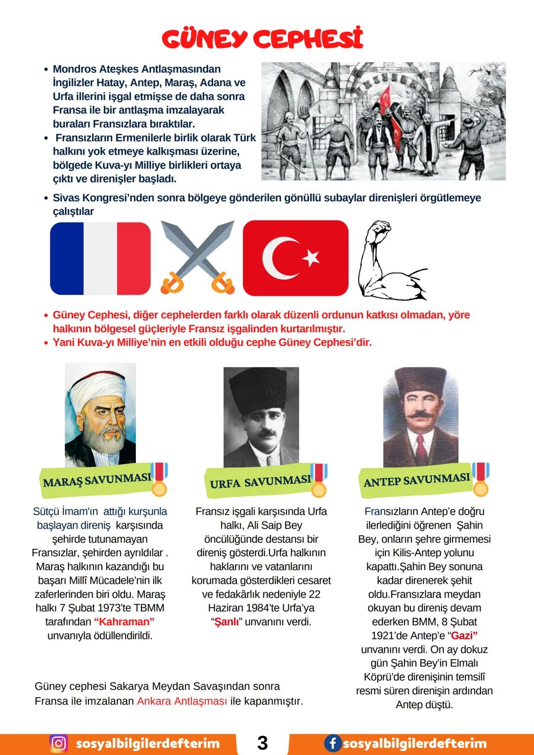 DE
T.C.
İNKILAP TARİHİ
VE
BİLGİLER DEFTERİM
OSYAL
ATATÜRKÇÜLÜK
3.ÜNİTE
DERS NOTU
KONU: YA İSTİKLAL YA ÖLÜM
www.sosyalbilgilerdefterim.com