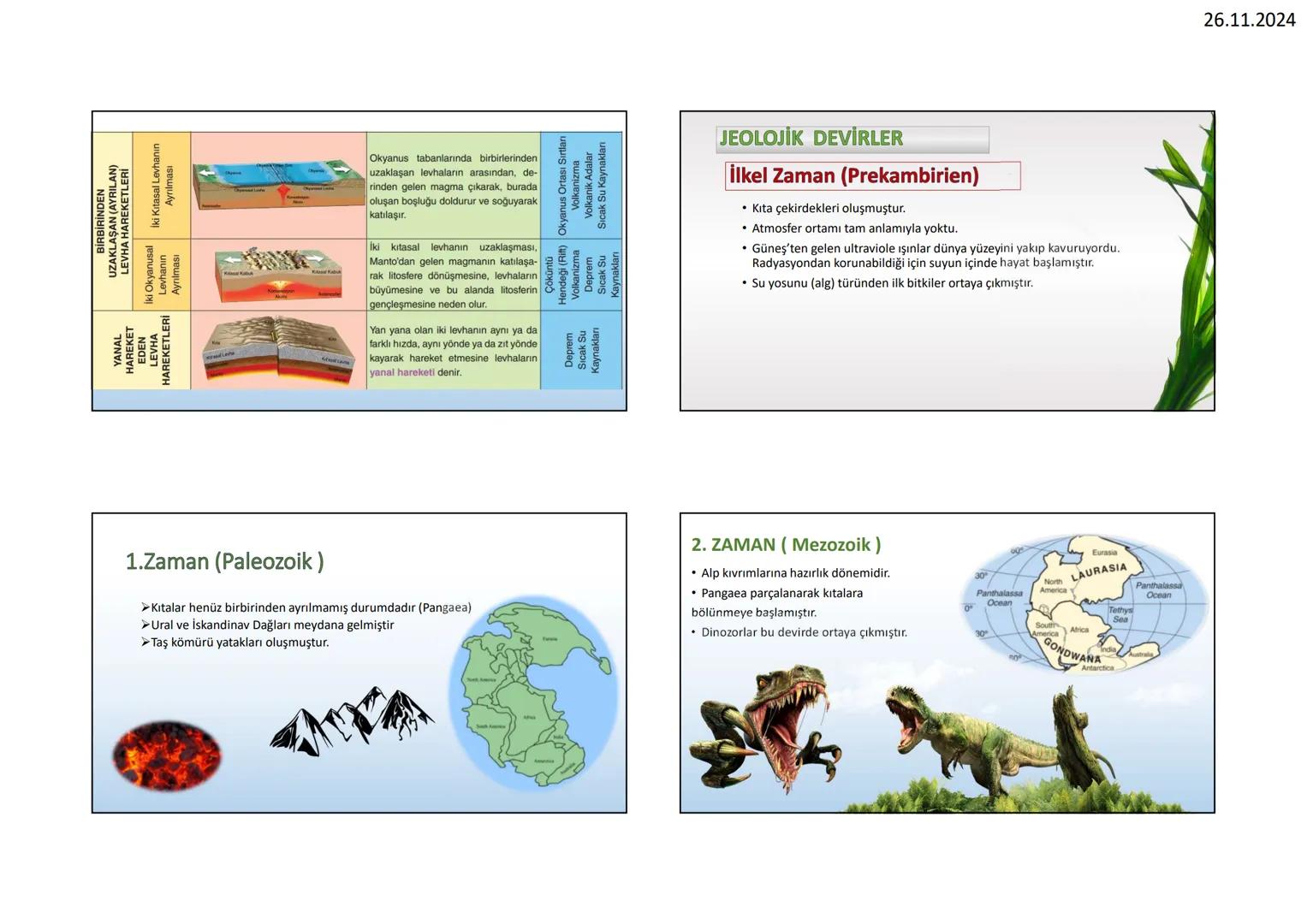 Yerin iç Yapısı
Umut Demirkan - Coğrafya öğretmeni
iç Çekirdek
Yoğunluk
13.4 g/cm²
• Çeşitli evrelerden geçerek günümüze
kadar gelen yer kab