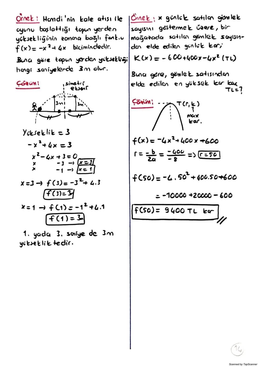 PARABOL
a,b,cER a±0 olmak üzere
f(x) = ax²+ bx +C
simetri
ekseni
f:RR, f(x)= ax²+bx+c
Şeklindeki fonksiyonlara ikinci
dereceden bir bilinmey