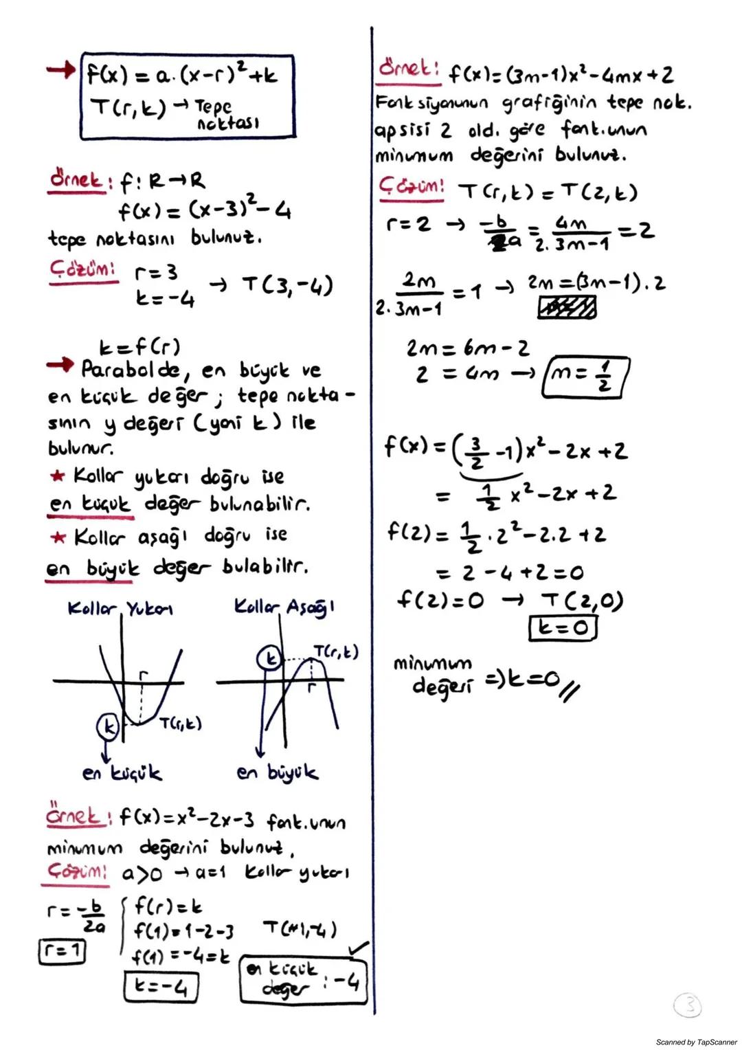 PARABOL
a,b,cER a±0 olmak üzere
f(x) = ax²+ bx +C
simetri
ekseni
f:RR, f(x)= ax²+bx+c
Şeklindeki fonksiyonlara ikinci
dereceden bir bilinmey