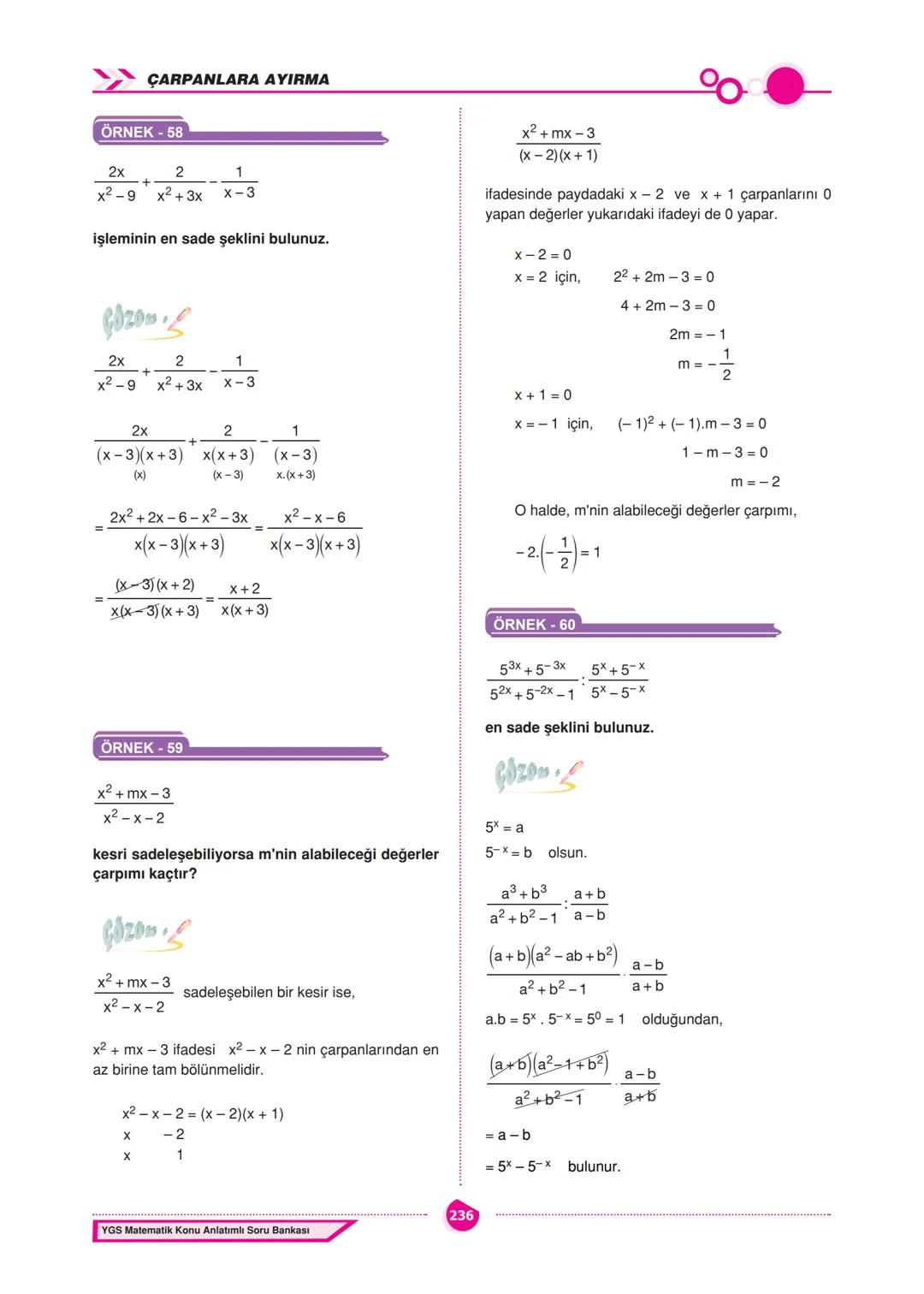 CARPANLARA AYIRMA
ÇARPANLARA AYIRMA
İçerisinde bilinmeyen bulunan ve bilinmeyenlerin
her değeri için daima doğru olan eşitliklere özdeşlik
d