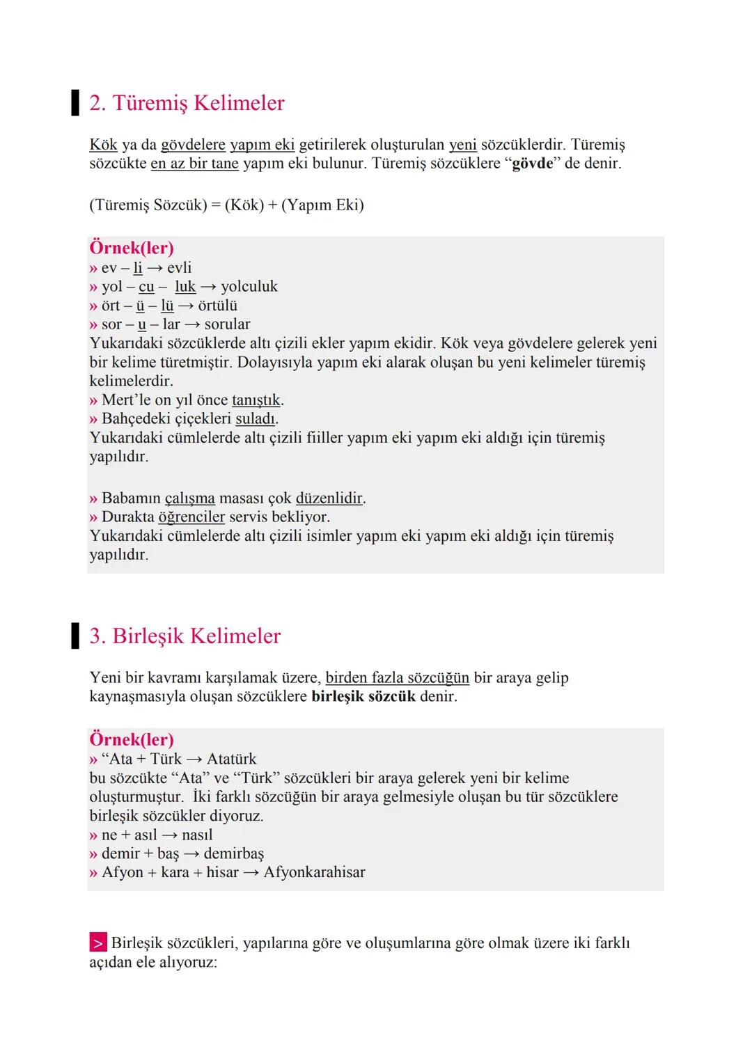 # Sözcükte Yapı
Bir bina dışarıdan bakıldığında bir bütün olarak görünür ama aslında parçaların
birleşiminden oluşmuştur. Kelimeler de tıpk