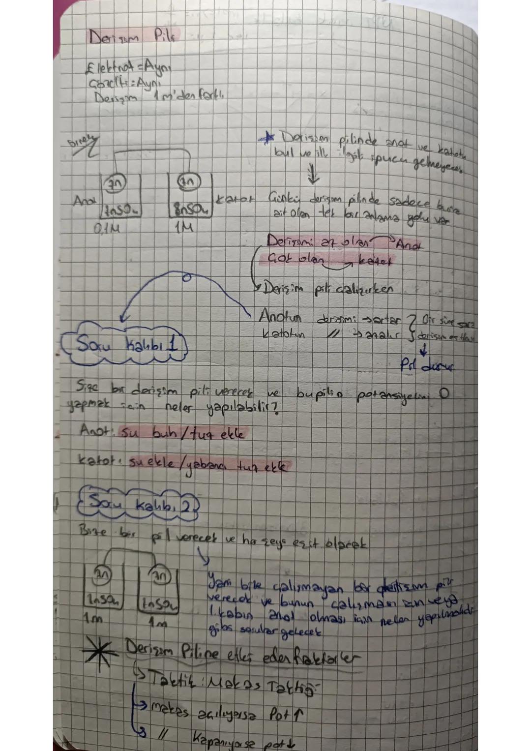 İNSAN FİZYOLOJİS
Elektrokimya
to
Redaks Teplomelinn
Denklanmas
Piller
Actifle
Galvans
Nest
Dens
Stip sou
Pil
Kimyasal Enerje Z
Elektrik Enos