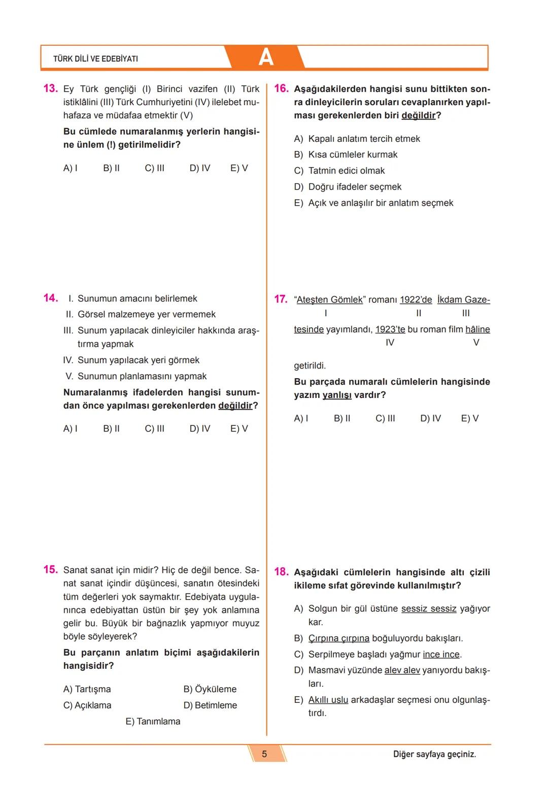 *****
MURIYETE MILLE
DİN ÖĞRETİMİ
GENEL MÜDÜRLÜĞÜ
OSMANGAZİ
ILCE MILLE EGITIM MÜDÜRLOGO
İMAM HATİP OKULLARI
9.SINIF ÇEVRİM İÇİ DENEME SIN