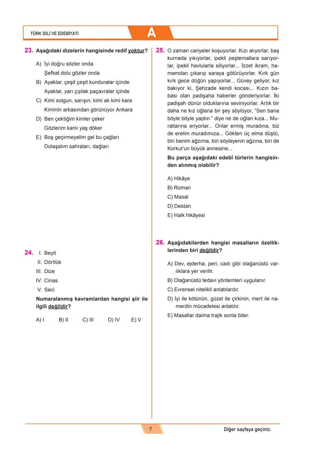 *****
MURIYETE MILLE
DİN ÖĞRETİMİ
GENEL MÜDÜRLÜĞÜ
OSMANGAZİ
ILCE MILLE EGITIM MÜDÜRLOGO
İMAM HATİP OKULLARI
9.SINIF ÇEVRİM İÇİ DENEME SIN