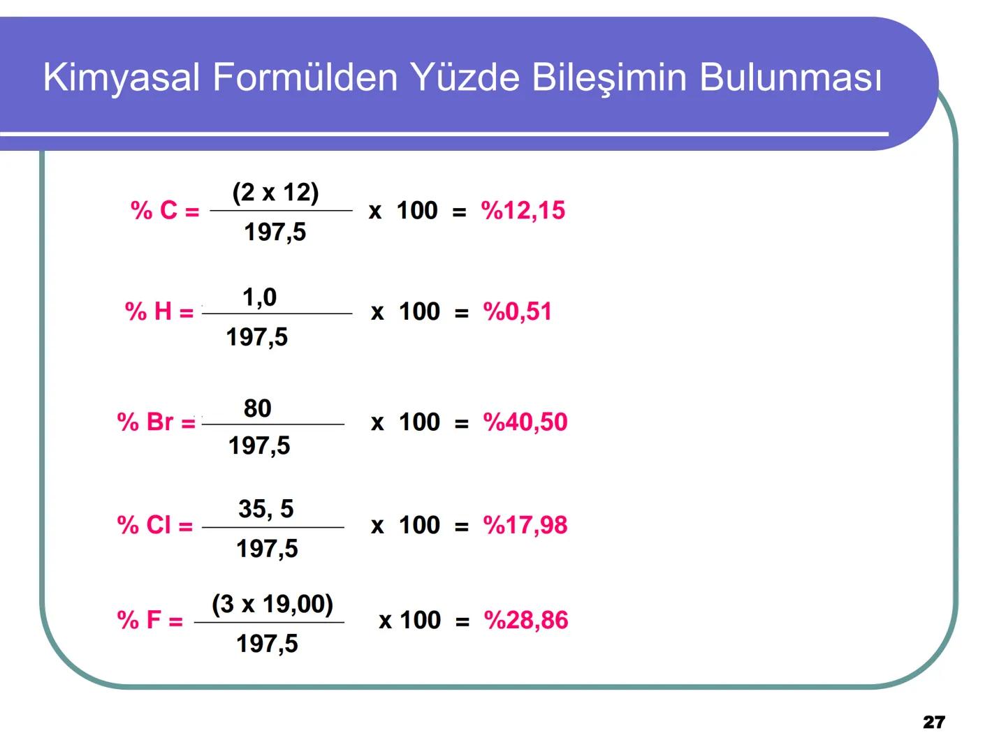 Avagadro Sayısı ve Mol Kavramı
• Gündelik hayatta bazen maddeleri teker
teker ifade etmek yerine toplu halde
belirtmeyi tercih ederiz.
Örneğ