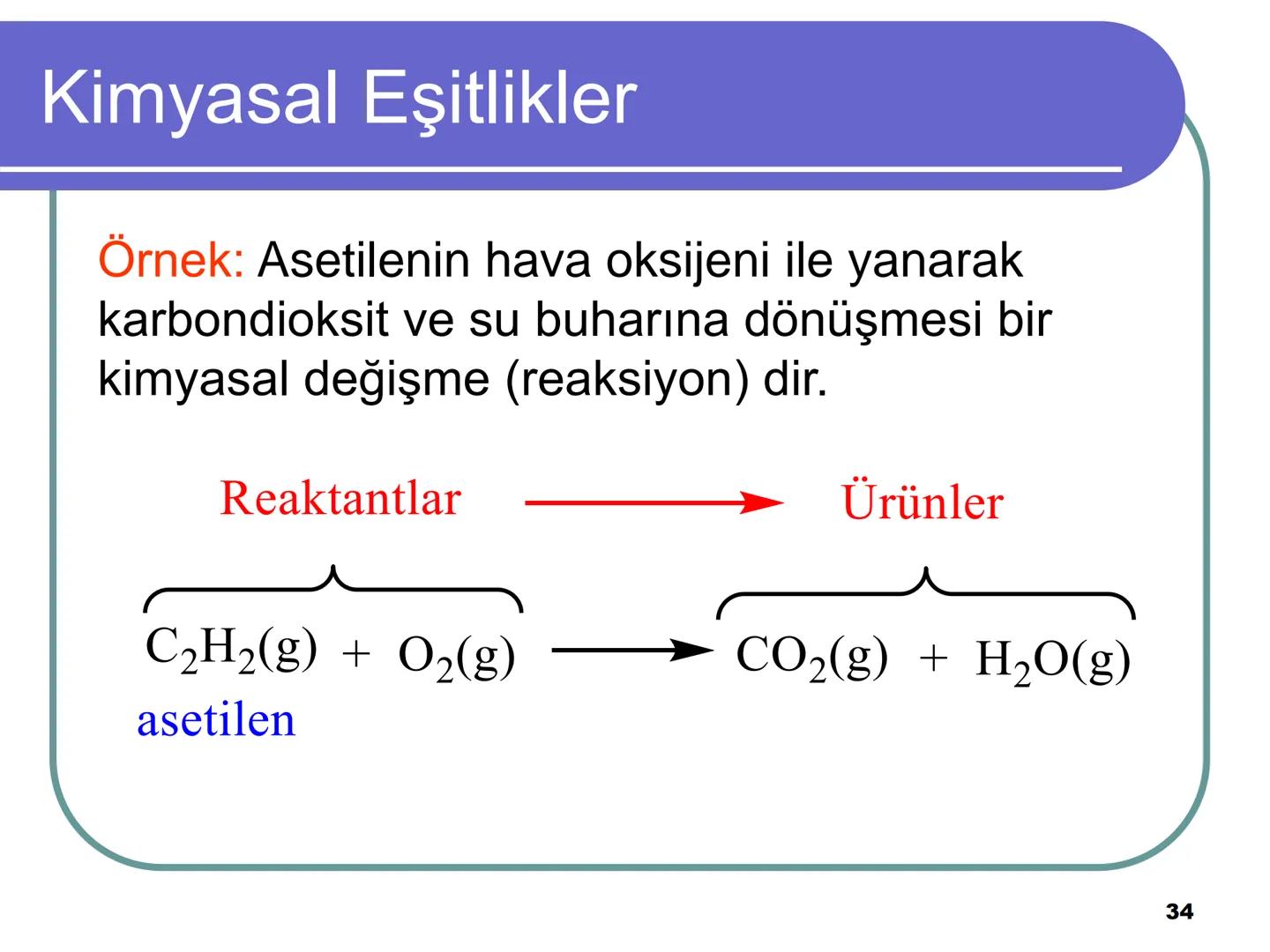 Avagadro Sayısı ve Mol Kavramı
• Gündelik hayatta bazen maddeleri teker
teker ifade etmek yerine toplu halde
belirtmeyi tercih ederiz.
Örneğ