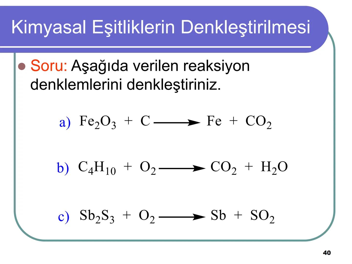 Avagadro Sayısı ve Mol Kavramı
• Gündelik hayatta bazen maddeleri teker
teker ifade etmek yerine toplu halde
belirtmeyi tercih ederiz.
Örneğ