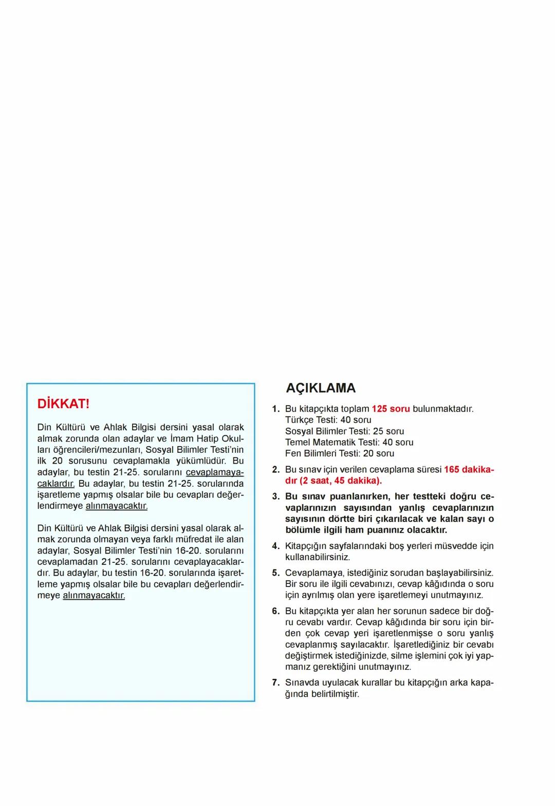 ÖSYM
T.C. Ölçme, Seçme ve Yerleştirme Merkezi
YÜKSEKÖĞRETİM KURUMLARI SINAVI
TEMEL YETERLİLİK TESTİ (TYT)
27 HAZİRAN 2020 CUMARTESİ
Bu t