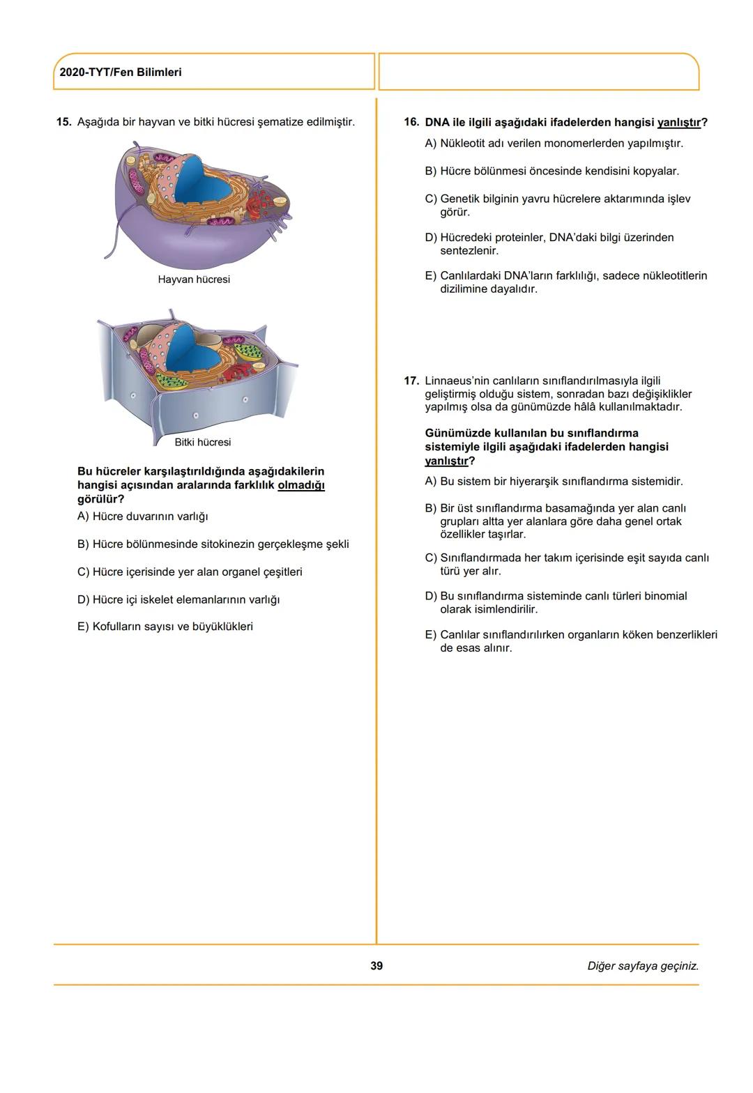 ÖSYM
T.C. Ölçme, Seçme ve Yerleştirme Merkezi
YÜKSEKÖĞRETİM KURUMLARI SINAVI
TEMEL YETERLİLİK TESTİ (TYT)
27 HAZİRAN 2020 CUMARTESİ
Bu t