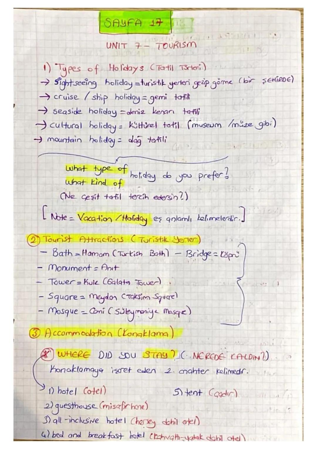 COMPANY :
DATE :
SUBJECT : - LGS REVISION -
$
\Rightarrow$ UNIT-1 Friendship $\Leftarrow$
Accepting (Kabul etme) *(Refusing (Reddetme
- I