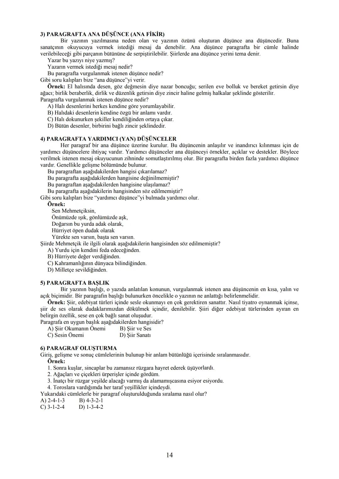 TÜRKÇE
Anlam Bakımından Sözcükler..........................................................................................................