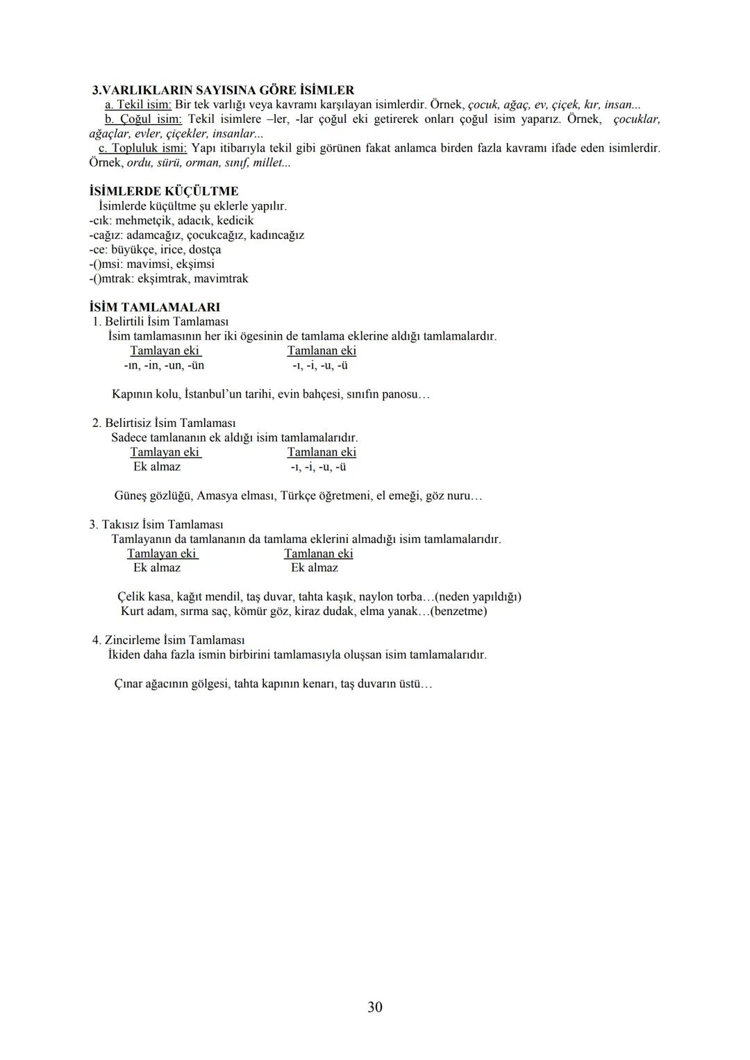 TÜRKÇE
Anlam Bakımından Sözcükler..........................................................................................................