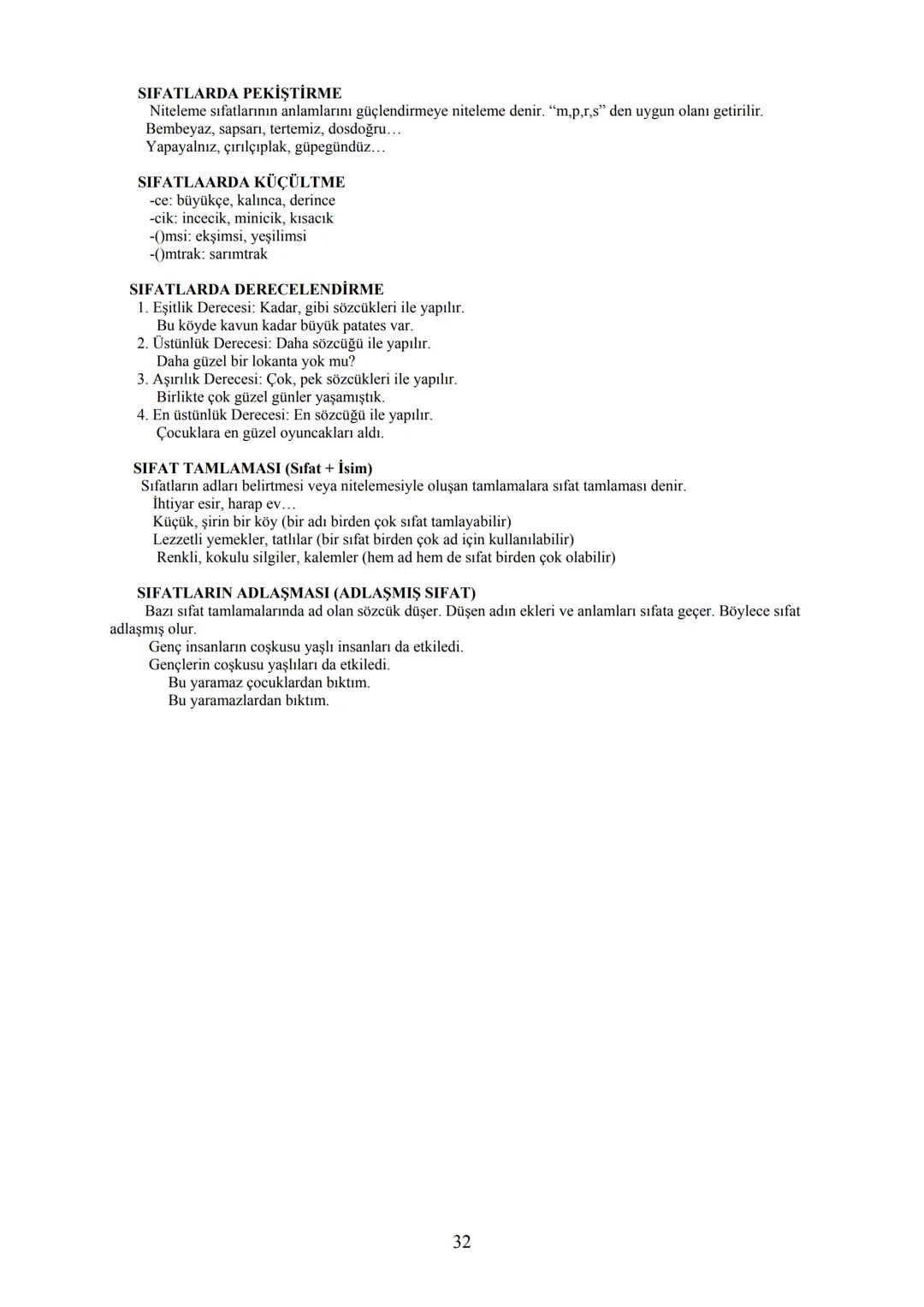 TÜRKÇE
Anlam Bakımından Sözcükler..........................................................................................................