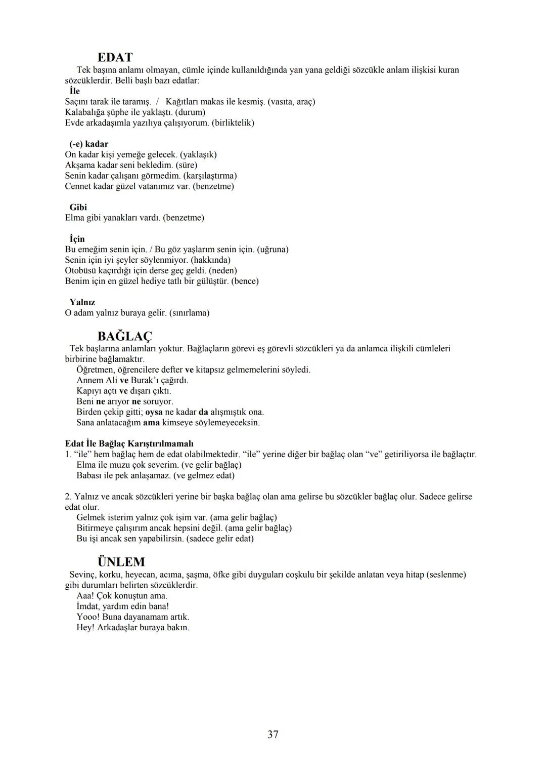 TÜRKÇE
Anlam Bakımından Sözcükler..........................................................................................................