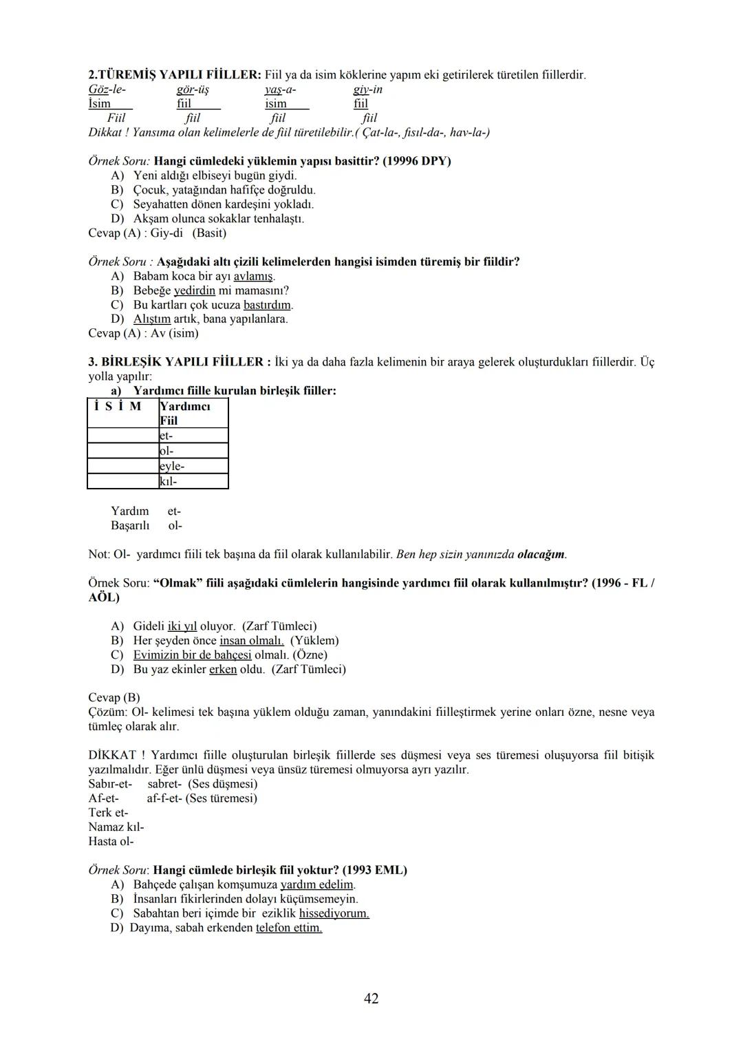 TÜRKÇE
Anlam Bakımından Sözcükler..........................................................................................................